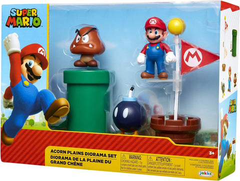 SUPERMARIO DIORAMA FIG. 2.5 6CM--سوبر ماريو 2.5 ديوراما متنوع