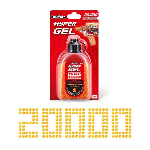 X-Shot Hyper Gel Gellets 20K Pack--عبوة جل إكس شوت هايبر جل 20 ألف