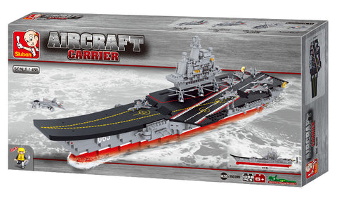 SLUBAN AIRCRAFT CARRIER - 1058 PCS--سلوبان قطع تركيب بلاستيك اسطول بحري- 1058 قطعة