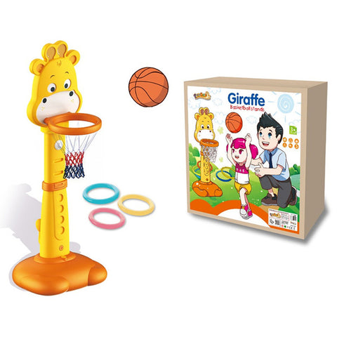 Basketball Plastic Giraffe-13-1801L--ملعب كرة سلة شكل زرافة