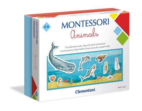 MONTESSORI - GLI ANIMALI (GB)--كلمنتوني - مجموعة تعليم الحيوانات