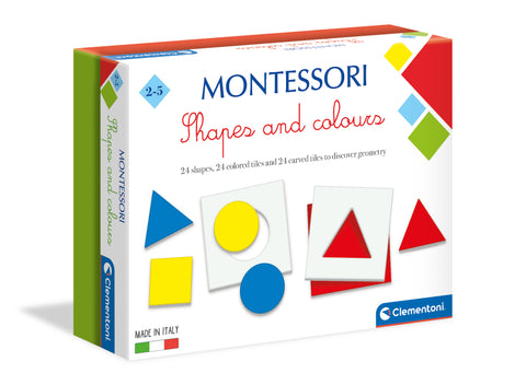 MONTESSORI SHAPES AND COLOURS (UK)--كلمنتوني - مجموعة تعليم الاشكال والالوان