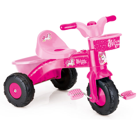 UNICORN MY FIRST TRIKE PINK IN BOX--دولو دراجة ثلاثية للأطفال يونيكورن