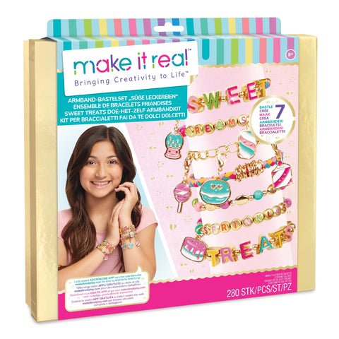 Make It Real Sweet Treats DIY Bracelet Kit--اجعلها حلويات حقيقية  طقم سوار