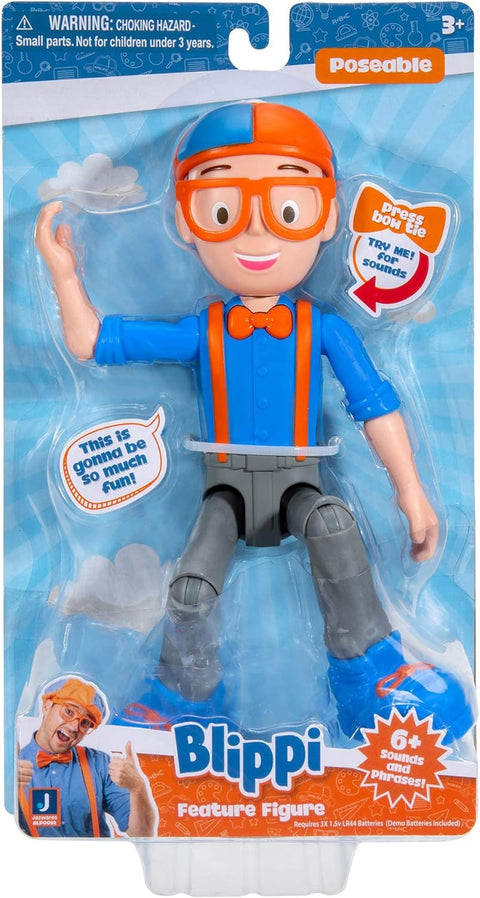 Blippi - Feature Figure (Blippi w/SFX)--شخصية بليبي المميزة