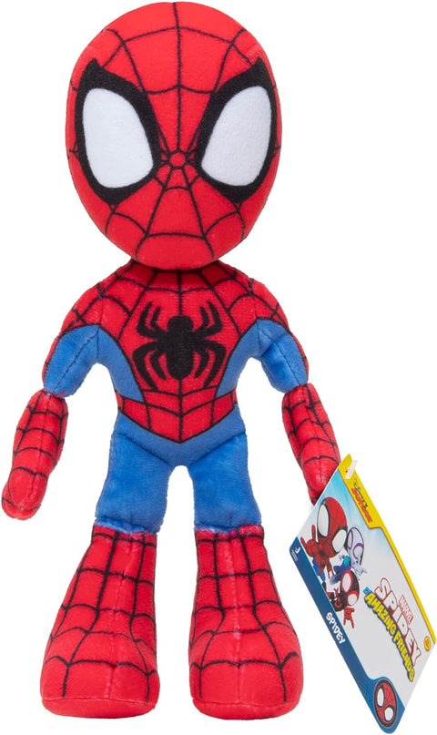 Spidey and His Friends Plush Toy 20cm--سبايدي اند هيز اميزنج فريندس دميه صغيرة  20 سم