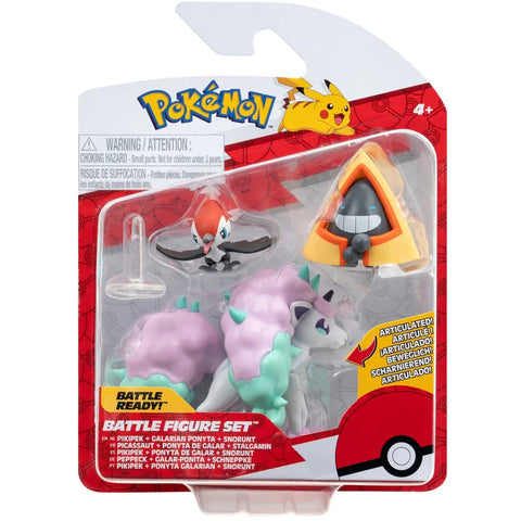 Pokemon Battle Figure Set 3Pack Asst--مجموعة شخصيات بوكيمون باتل متنوع