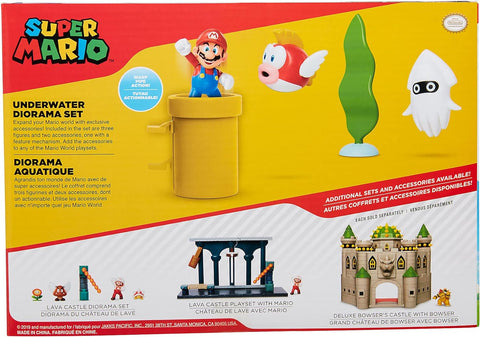 SUPERMARIO DIORAMA FIG. 2.5 6CM--سوبر ماريو 2.5 ديوراما متنوع