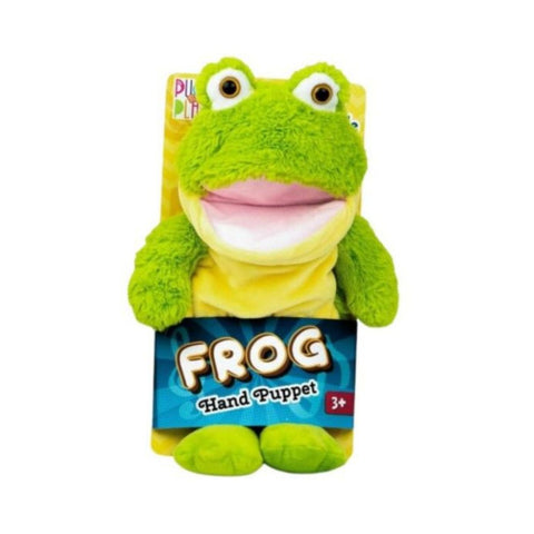 PUGS AT PLAY PUPPET FROG 14 BATTERY OPERATED--الصلصال في اللعب دمية الضفدع 14 ب/س