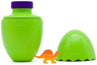 GAZILLION BUBBLE DINOEGG 236ML PDQ12 WOC--لعبة فقاعات بتصميم بيضة وطابع ديناصور من غازليون، 236 مل