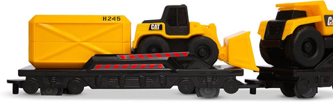 Catterpillar Funrise Cat Little Machine Power Truck Train Set--مجموعة قطار شاحنة كات ليتل ماشين باور من كاتربيلر فانرايز