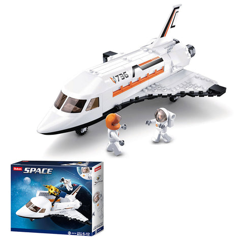 SLUBAN SPACE-SPACE SHUTTLE(231PCS)--سلوبان قطع تركيب مكوك الفضاء (231 قطعة)