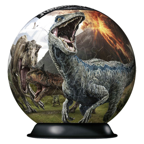 Ravensburger Puzzle-Ball Jurassic World 2 - 72pcs--لعبة ألغاز كرة رافينسبرجر العالم الجوراسي 2 - 72 قطعة