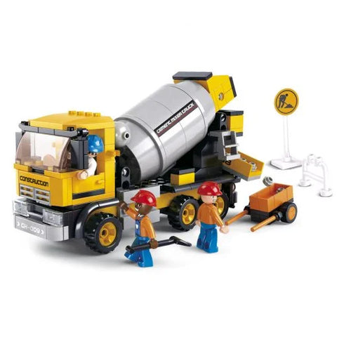 SLUBAN CONSTRUCTION-Cement mixer truck(2 -- سلوبان للإنشاءات-شاحنة خلط الأسمنت(2)