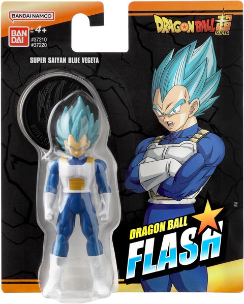 Dragonball Flash Series Super Saiyan Blue Vegeta 4-Inches--سلسلة فلاش سوبر سايان بلو فيجيتا 10.16 سم من دراجون بول