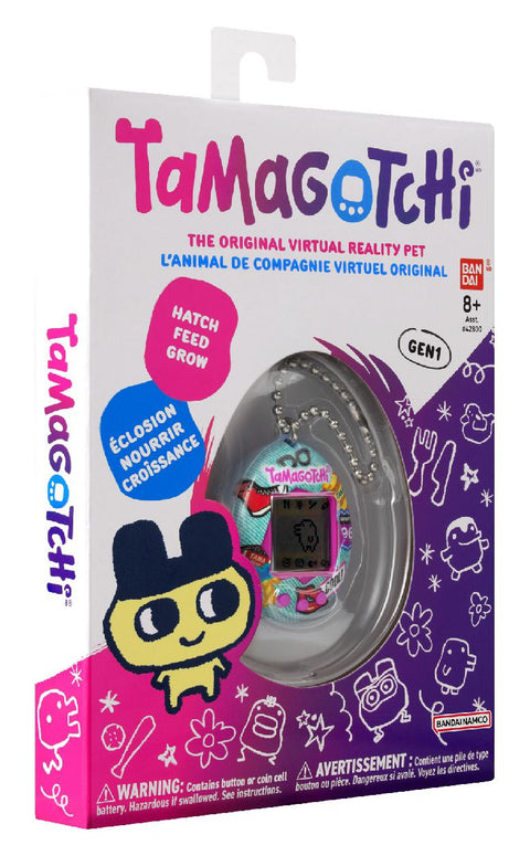 TAMAGOTCHI ORIGI. DENIM PATCHES B/OPDQ8--تماكوتشي اورجينال دينيم باتشيز