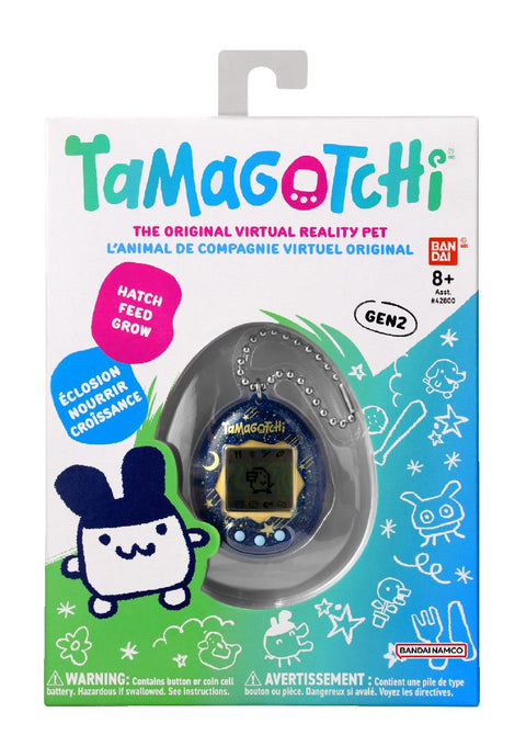 TAMAGOTCHI ORIGI. STARRY NIGHT B/O--لعبة الحيوان الأليف الإلكتروني الأصلية بتصميم ستاري نايت من تاماجوتشي