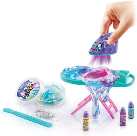 Canal Toys So Slime DIY Premade Tie Dye Table and Iron Toy Kit--لعبة طاولة ومكواة لتلوين السلايم بنمط مصبوغ -متعددة الالوان