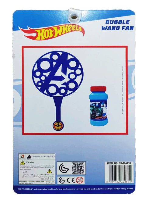 HOTWHEELS BUBBLE WAND FUN--هوت ويلز بابل واند فان