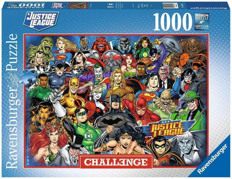 Ravensburger Challenge DC Comics 1000p--تحدي رافنسبرجر كاريكاتير1000