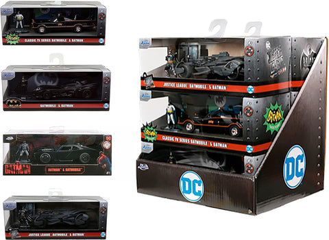 Batman Batmobile Assortment 1:32--تشكيلة سيارات باتمان باتموبيل مقاس 1:32