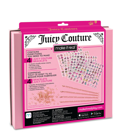 Make It Real Juicy Couture Absolutely Charming Bracelets--مجموعة صنع اساور جوسي كوتور من ميك ات ريل