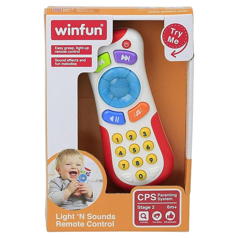 LIGHT 'N SOUNDS REMOTE CONTROL--لعبة ريموت كنترول مع موسيقى