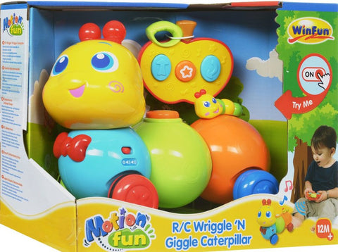 R/C Wriggle ’N Giggle Caterpillar--اليرقانة المتمايلة الضاحكة