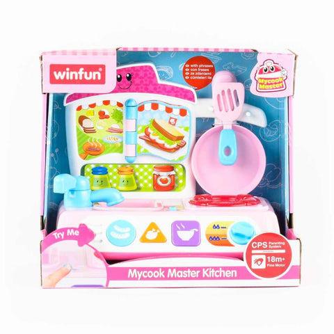 Winfun Mycook Master Kitchen--العاب مجموعة المطبخ للاطفال