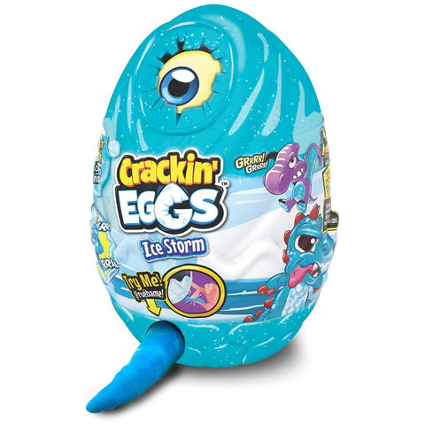 CRAKIN’ EGGS DINO EGG ICE Asst 3--بيض كراكين دينو بيض مثلج