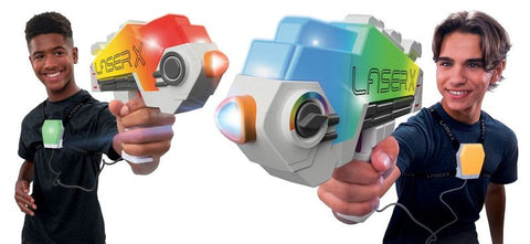 LASERX ULTRA DOUBLE BLASTERS B/O--مسدسات ليزركس الترا المزدوجة