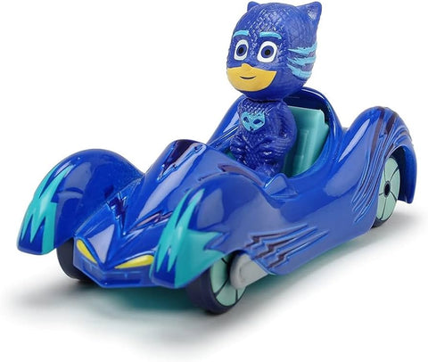 Dickie PJ Masks Single Pack Cat-Car--بي جي ماسك - سيارة زرقاء + كات بوي