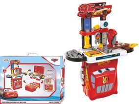 Cars Construction Play Suitcase--حقيبة لعب بناء السيارات