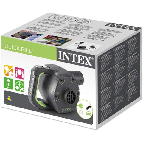 INTEX 220 VOLT QUICKFILL ELECTRIC PUMP -- مضخة كهربائية انتكس 220 فولت للملء السريع