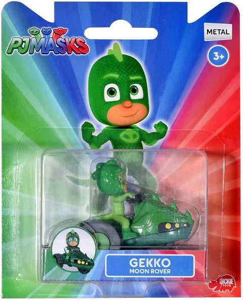 PJ Masks Single Pack Gekko Moon Rover--بي جي ماسك - مركبة خضراء + جيكو