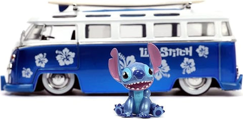 Jada Stitch Van with Figure, 1:24--جادا سيارة ستيتش فان مقاس 1:24