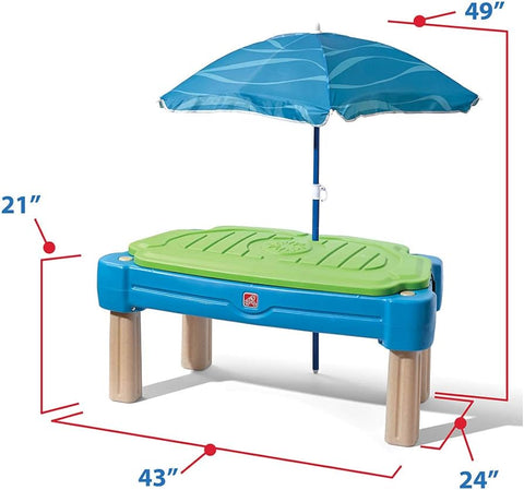 STEP2 CASCADING COVE WITH UMBRELLA--الخطوة 2: الغطاء المتتالي مع المظلة