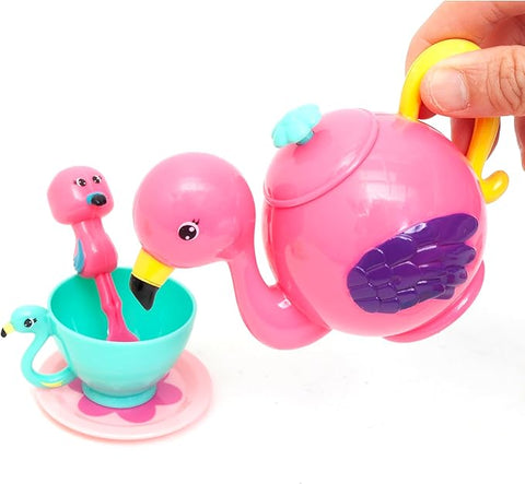 FLAMINGO TEA SET WITH LOTS OF ACCESSORIES--طقم شاي فلامنجو مع الكثير من الملحقات