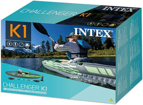 INTEX CHALANGER K1 KAYAK--قارب انتكس قابل للنفخ