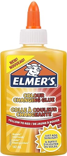 ELMERS color change Glue Yellow 147ml--ايلميرز س.غراء متغيراللون اصفر-احمر147مل