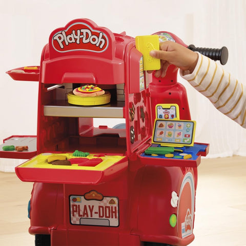 Play-Doh Pizza Delivery Scooter Playset--طقم دراجة توصيل البيتزا