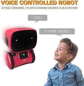 YODO AT- SMART ROBOT RED COLOR--روبوت ذكي باللون الأحمر