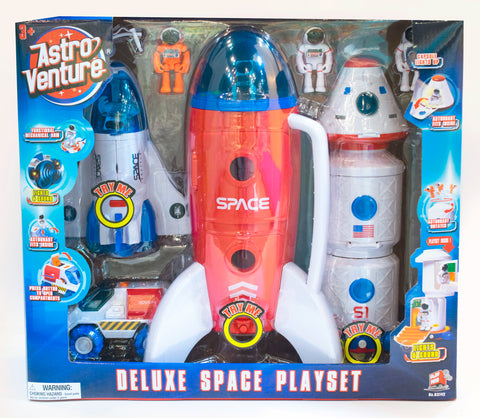 Astro Venture Deluxe Space play set--مجموعة العاب الفضاء الفاخرة من أسترو فينشر