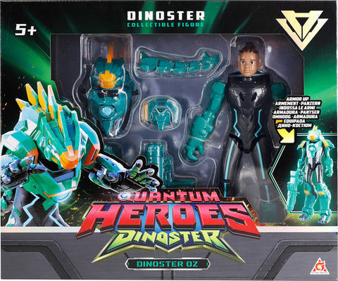 Dinoster 7.8'' Armored Action Figure - OZ--دينوستر - مجسم مدرع  7.8 انش -أوز