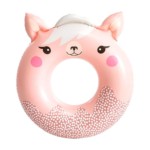 Intex Assorted Design Inflatable Cute Animal Tubes Multicolor INT59266--عوامه سباحه بتصميم حيوانات