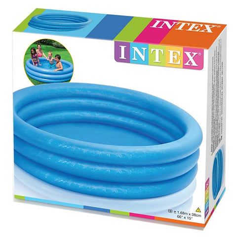 INTEX 3EQUALRING BLUE PO 58446--انتكس مسبح 3 طبقات أزرق