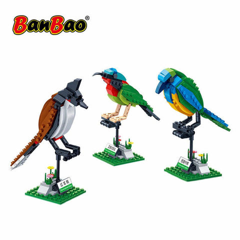 BANBAO BIRDS BRICK SET 408PCS--طيور البانبو بريك سيت