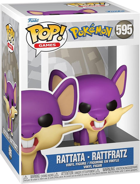 Pop! Games: Pokemon - Rattata (EMEA)--البوب! الألعاب: بوكيمون - راتاتا (أوروبا والشرق الأوسط وأفريقيا)