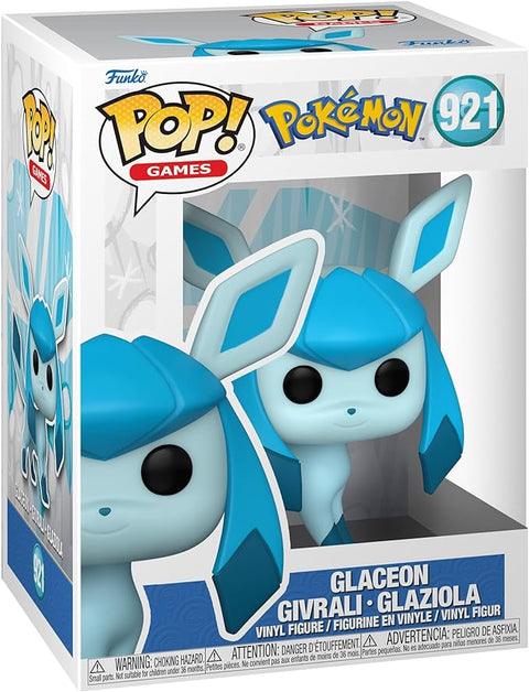 Pop! Games: Pokemon- Glaceon (EMEA)--البوب! الألعاب: بوكيمون - جلاسيون (أوروبا والشرق الأوسط وإفريقيا)