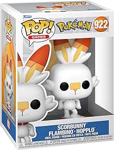 Pop! Games: Pokemon- Scorbunny (EMEA)--البوب! الألعاب: بوكيمون- سكورباني (أوروبا والشرق الأوسط وأفريقيا)